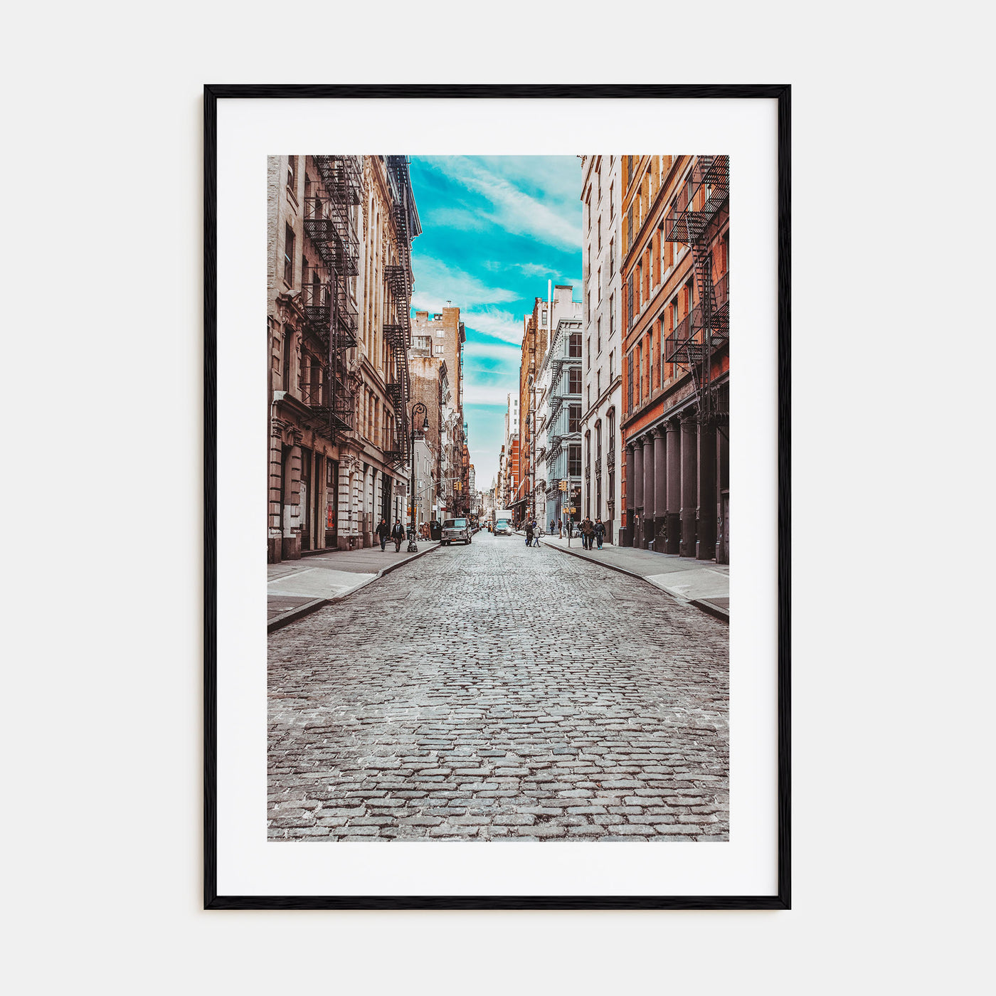 SoHo, New York City Photo Color No 3 Poster