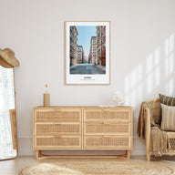 SoHo, New York City Portrait Color Poster