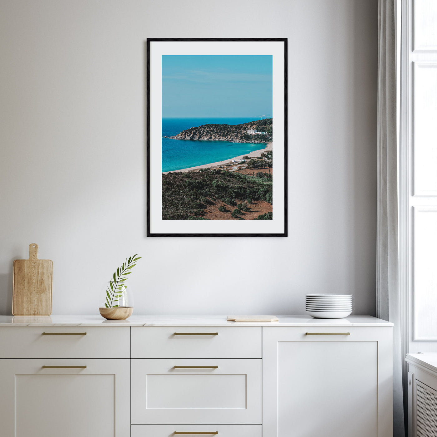 Solana Beach Photo Color Poster