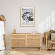 Sölden Travel B&W Poster