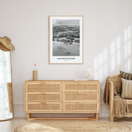 Solomon Islands Portrait B&W Poster