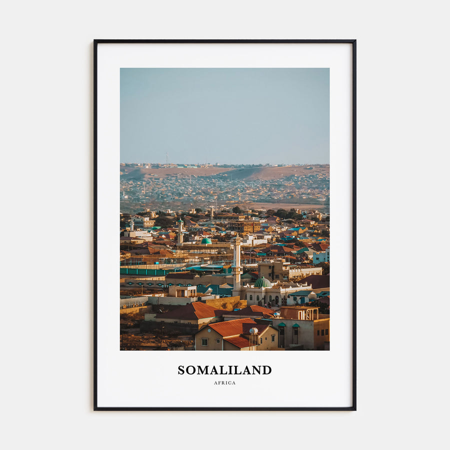 Somaliland Portrait Color Poster