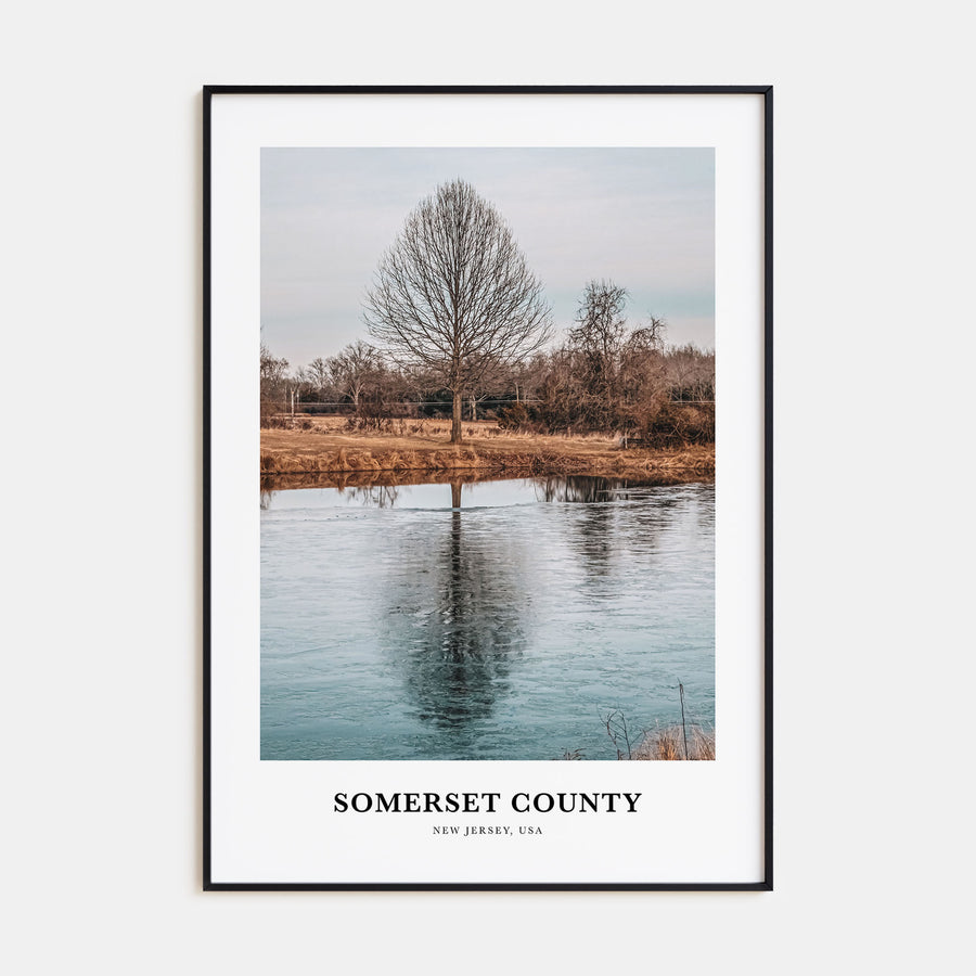 Somerset County Portrait Color Poster