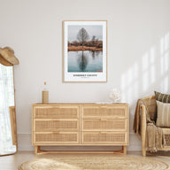 Somerset County Portrait Color Poster