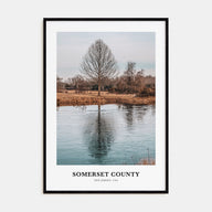 Somerset County Portrait Color Poster