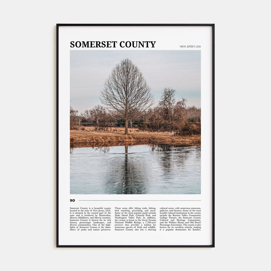 Somerset County Travel Color Poster
