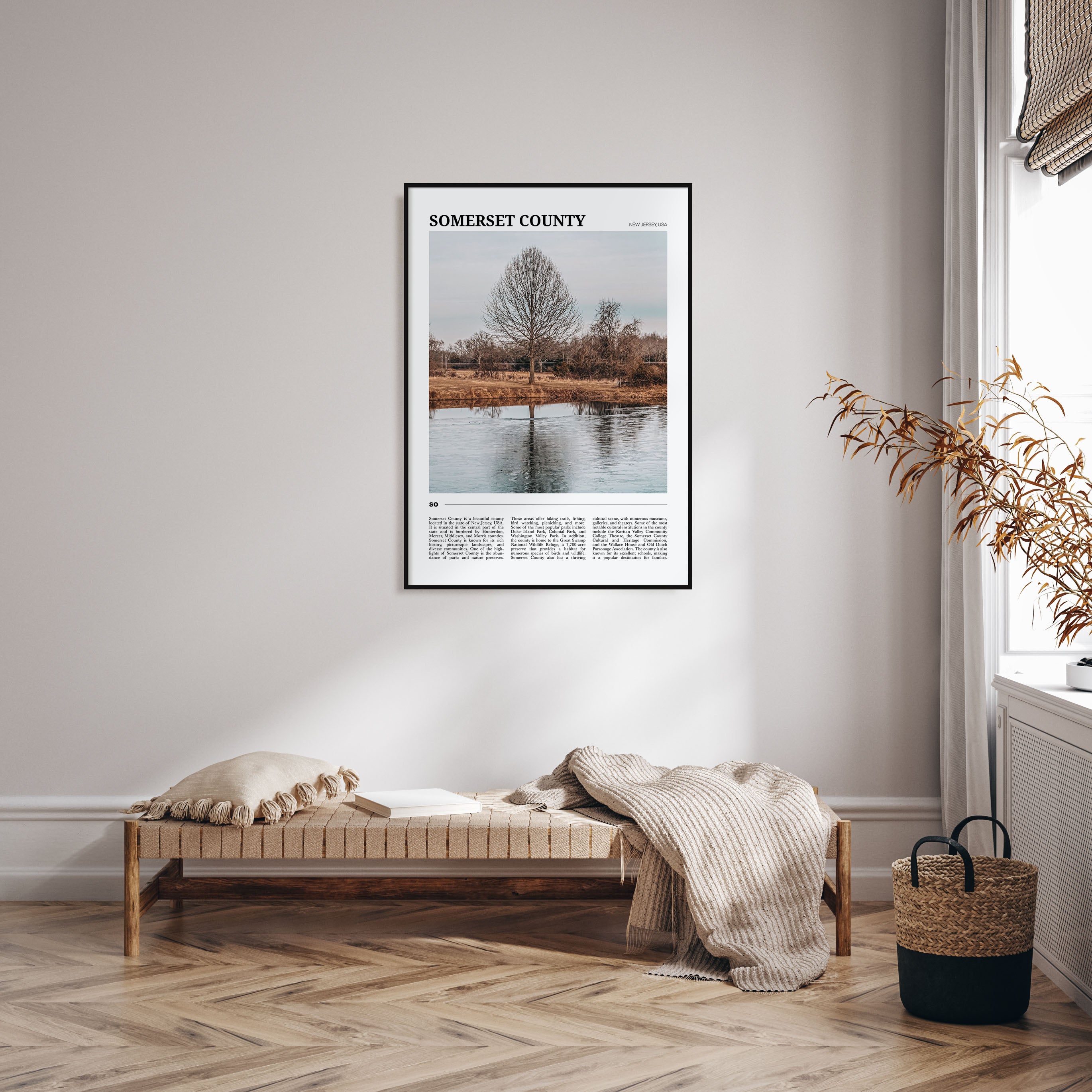 Somerset County Travel Color Poster