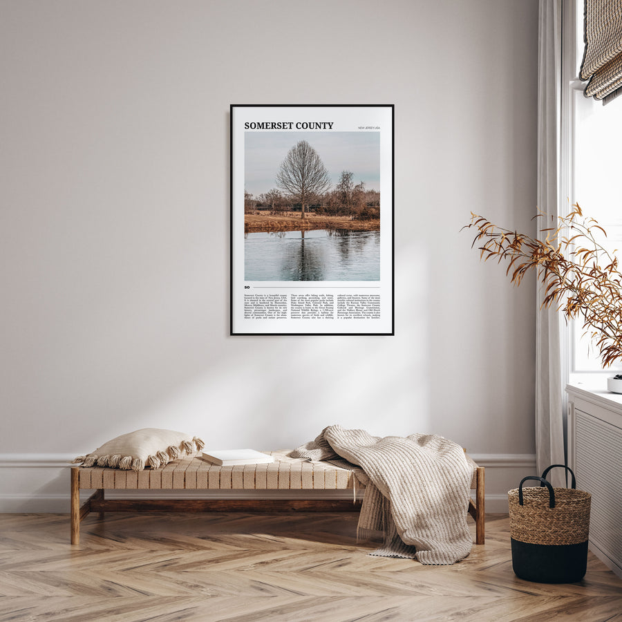 Somerset County Travel Color Poster