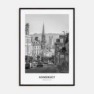 Somerset Portrait B&W Poster