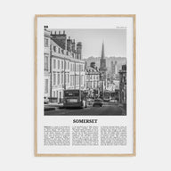Somerset Travel B&W Poster