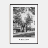 Somerville Portrait B&W Poster