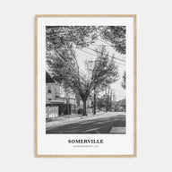 Somerville Portrait B&W Poster