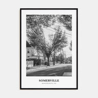 Somerville Portrait B&W Poster
