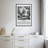 Somerville Travel B&W Poster