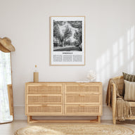 Somerville Travel B&W Poster