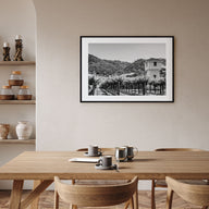 Sonoma Landscape B&W Poster