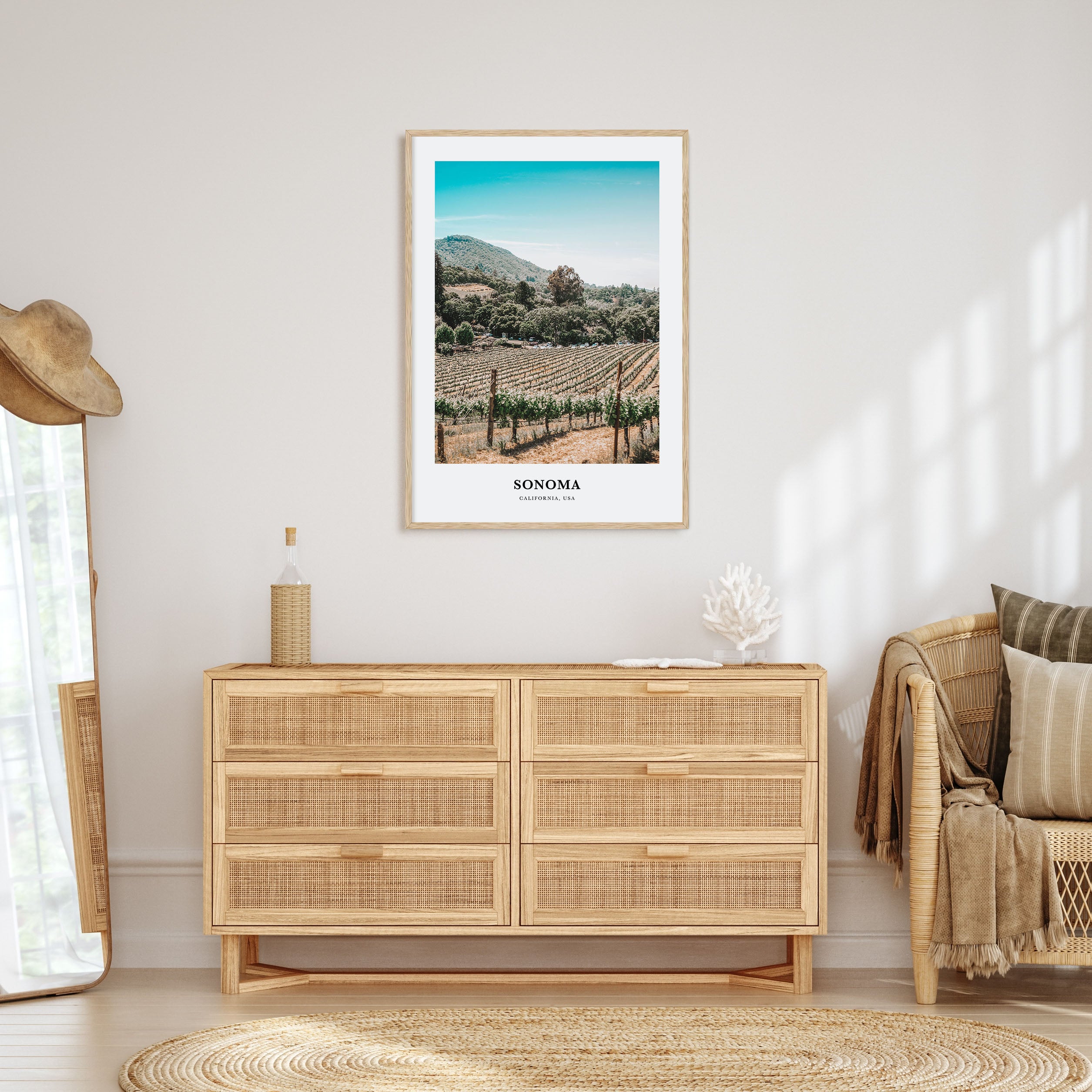 Sonoma Portrait Color Poster