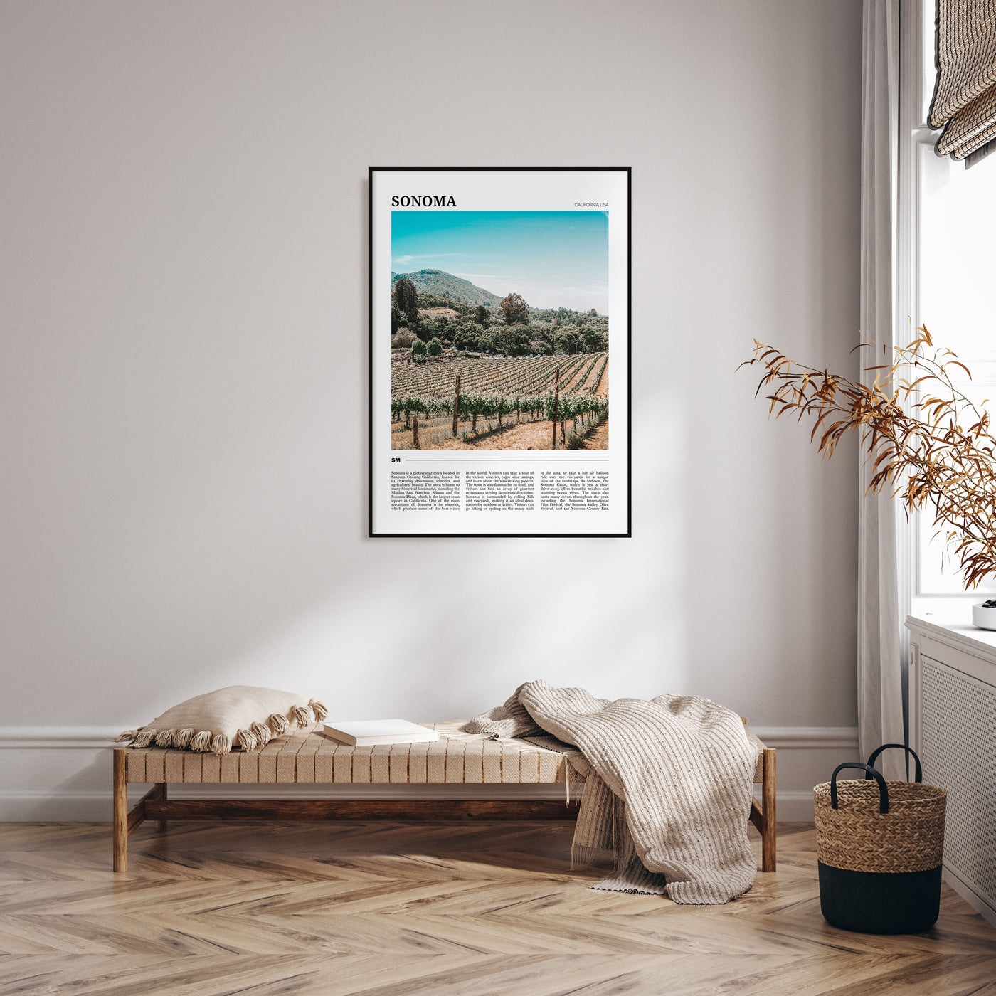 Sonoma Travel Color Poster