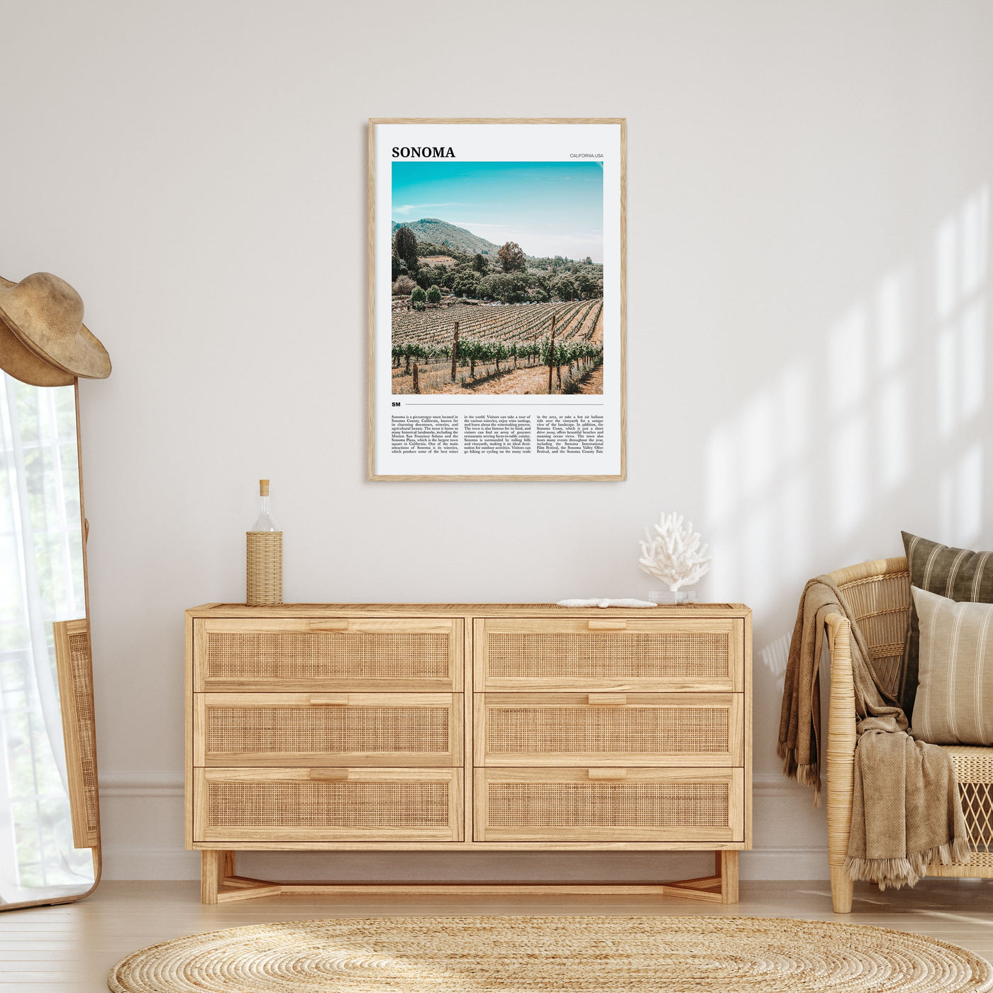 Sonoma Travel Color Poster