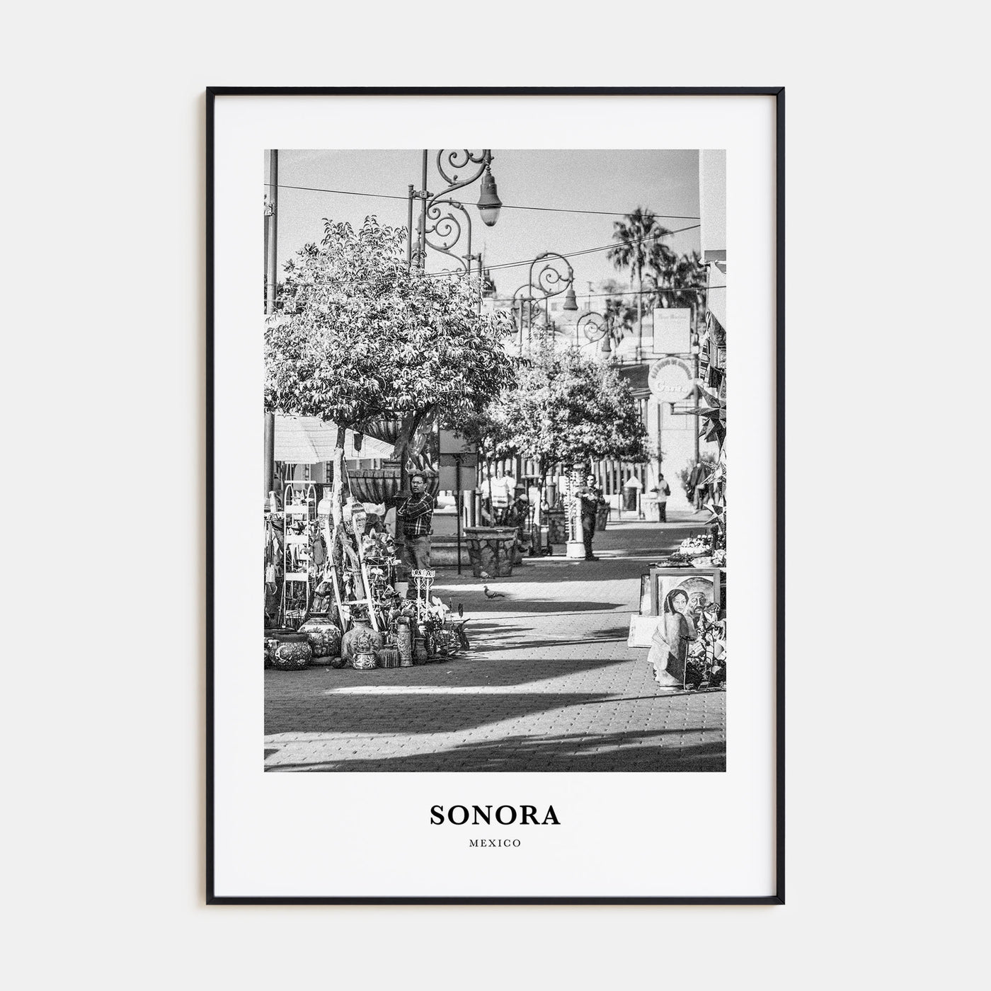Sonora Portrait B&W Poster