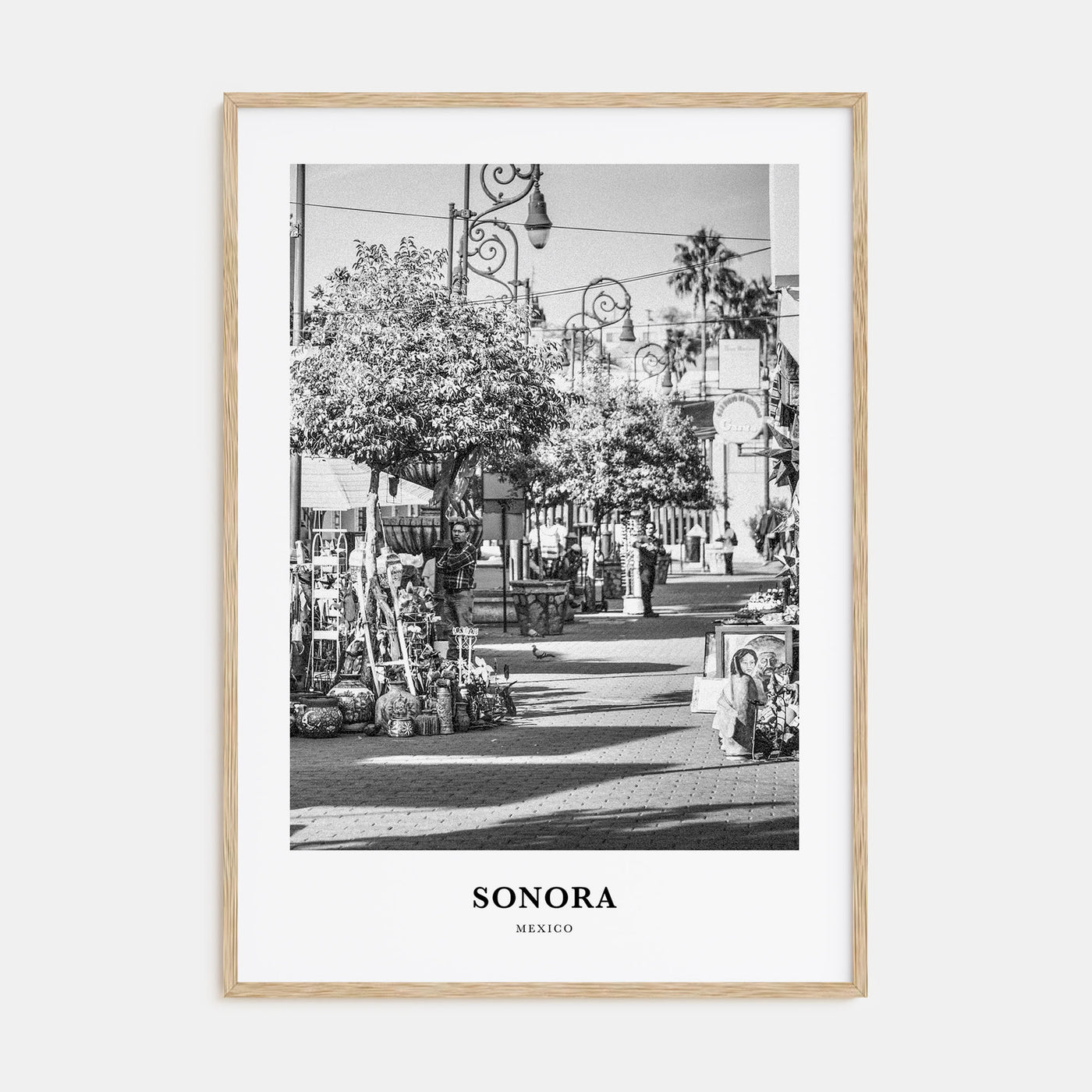 Sonora Portrait B&W Poster