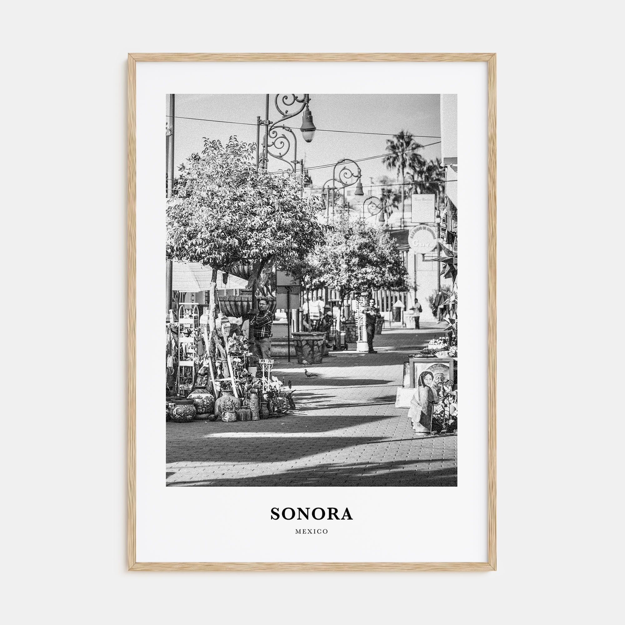 Sonora Portrait B&W Poster