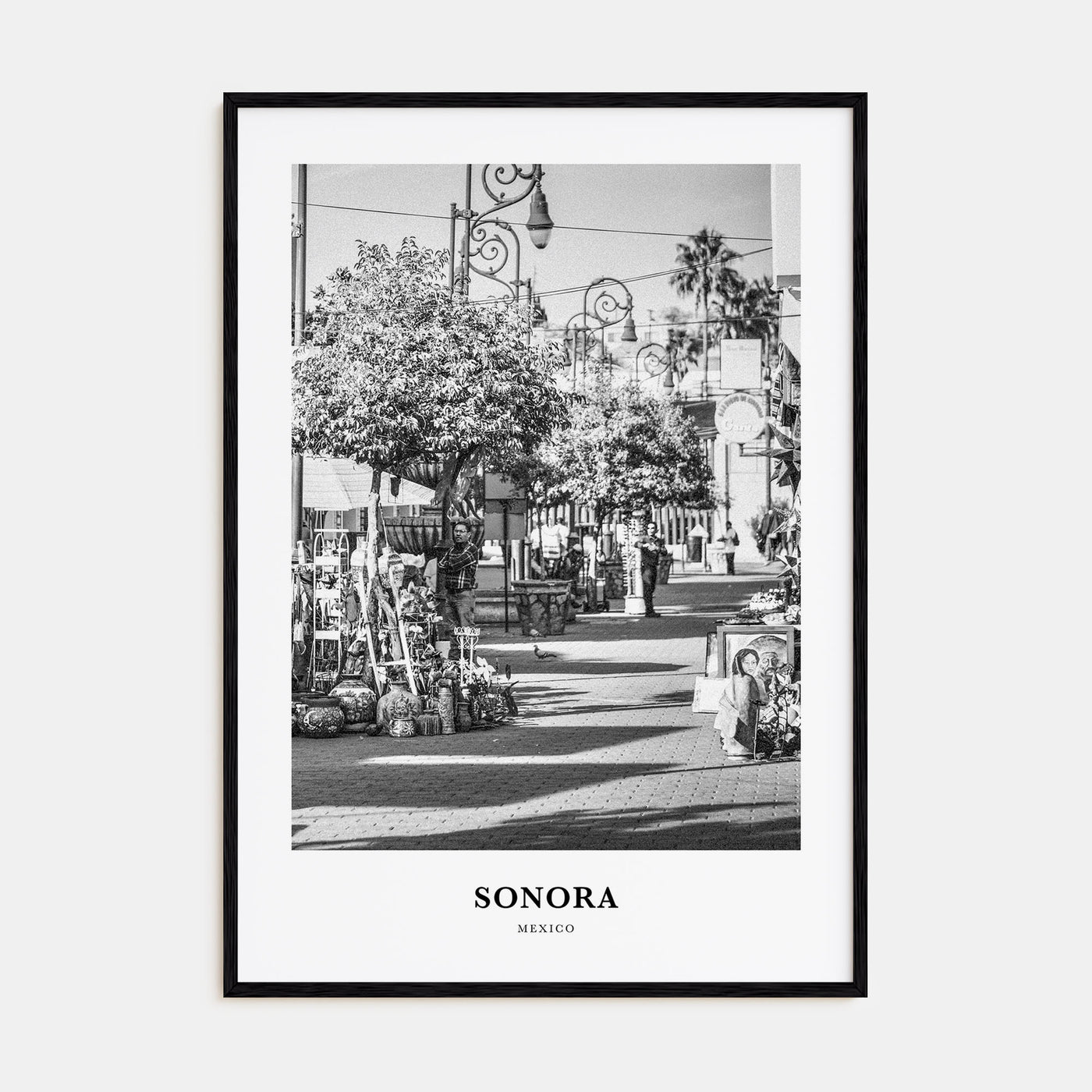 Sonora Portrait B&W Poster