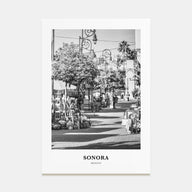 Sonora Portrait B&W Poster