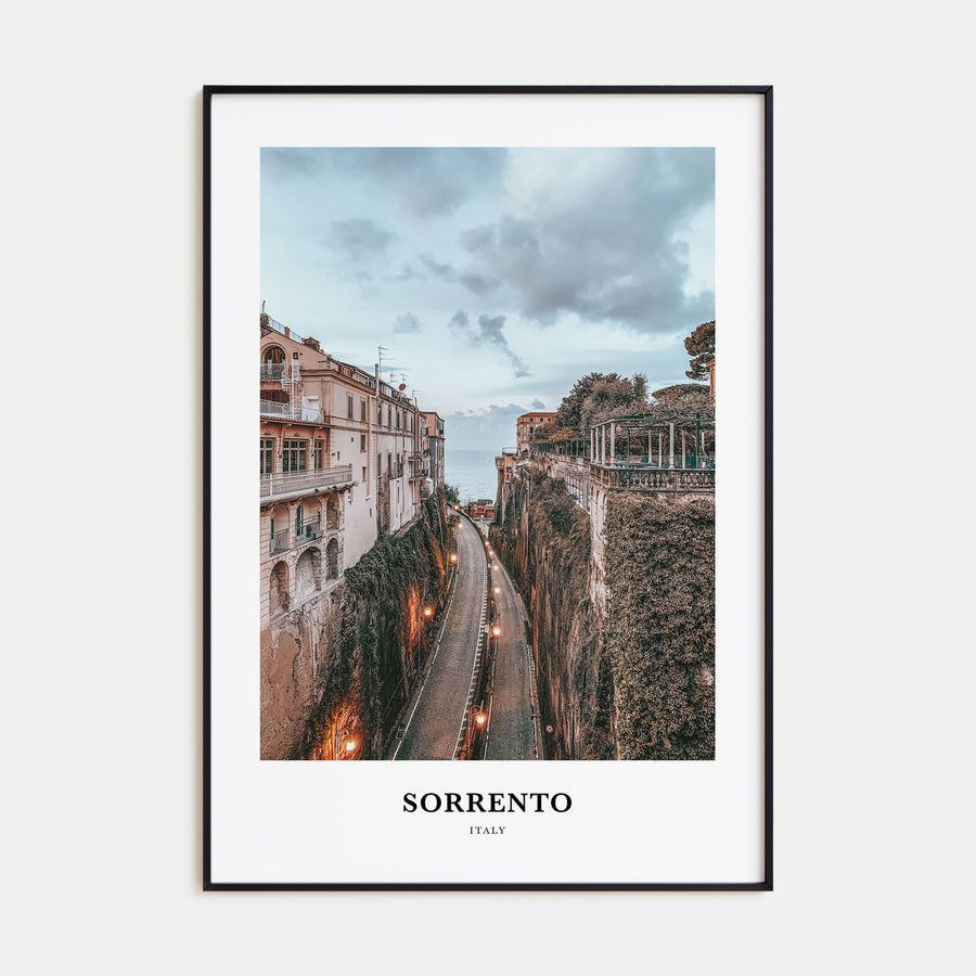 Sorrento, Italy Portrait Color Poster