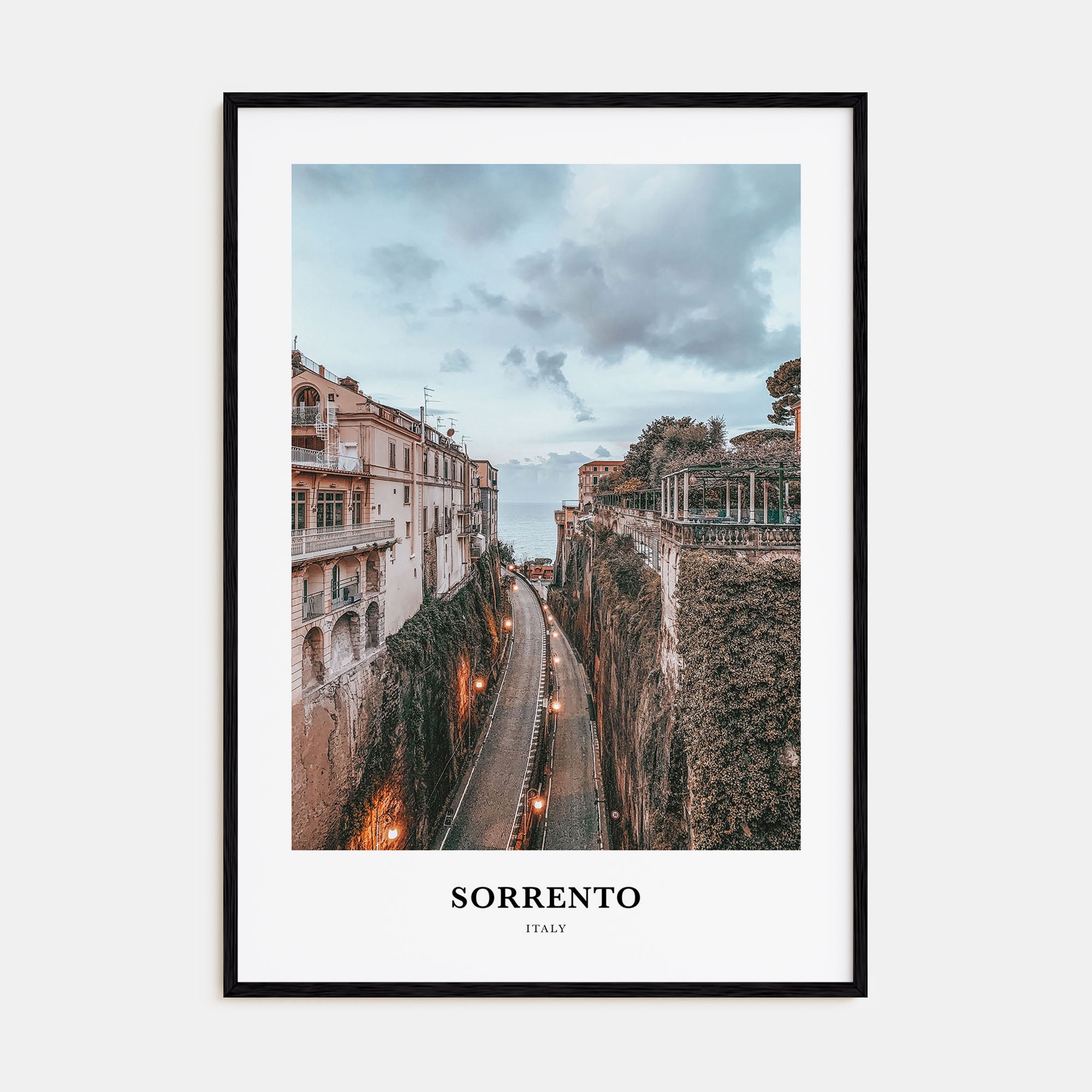 Sorrento, Italy Portrait Color Poster