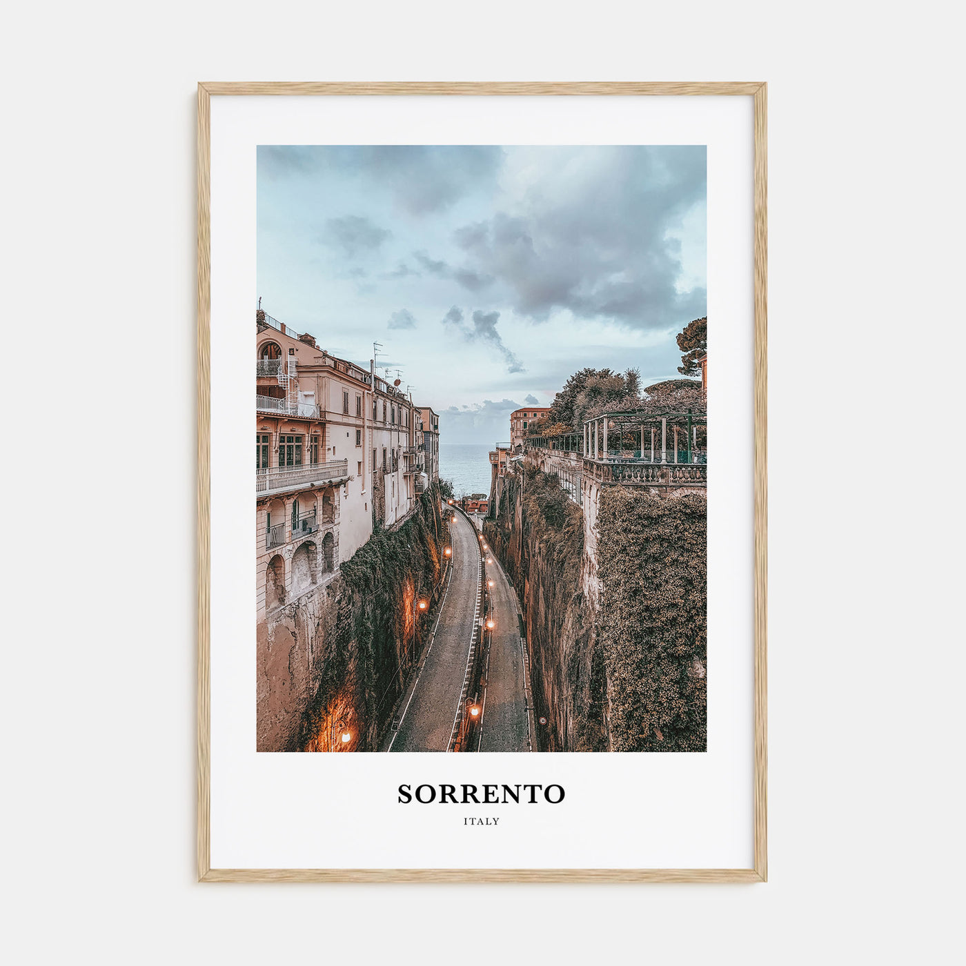 Sorrento, Italy Portrait Color Poster
