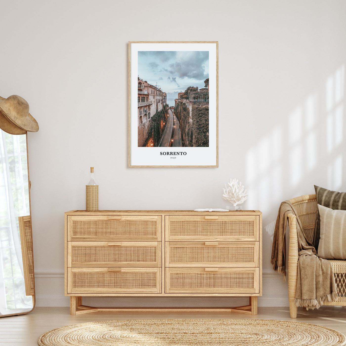 Sorrento, Italy Portrait Color Poster