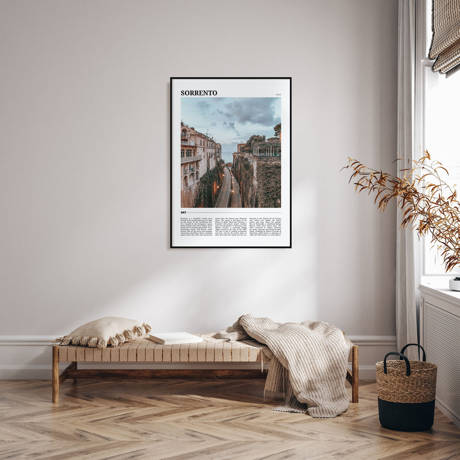 Sorrento, Italy Travel Color Poster