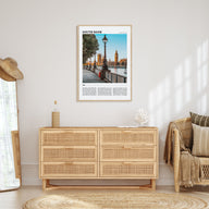 South Bank Travel Color Poster