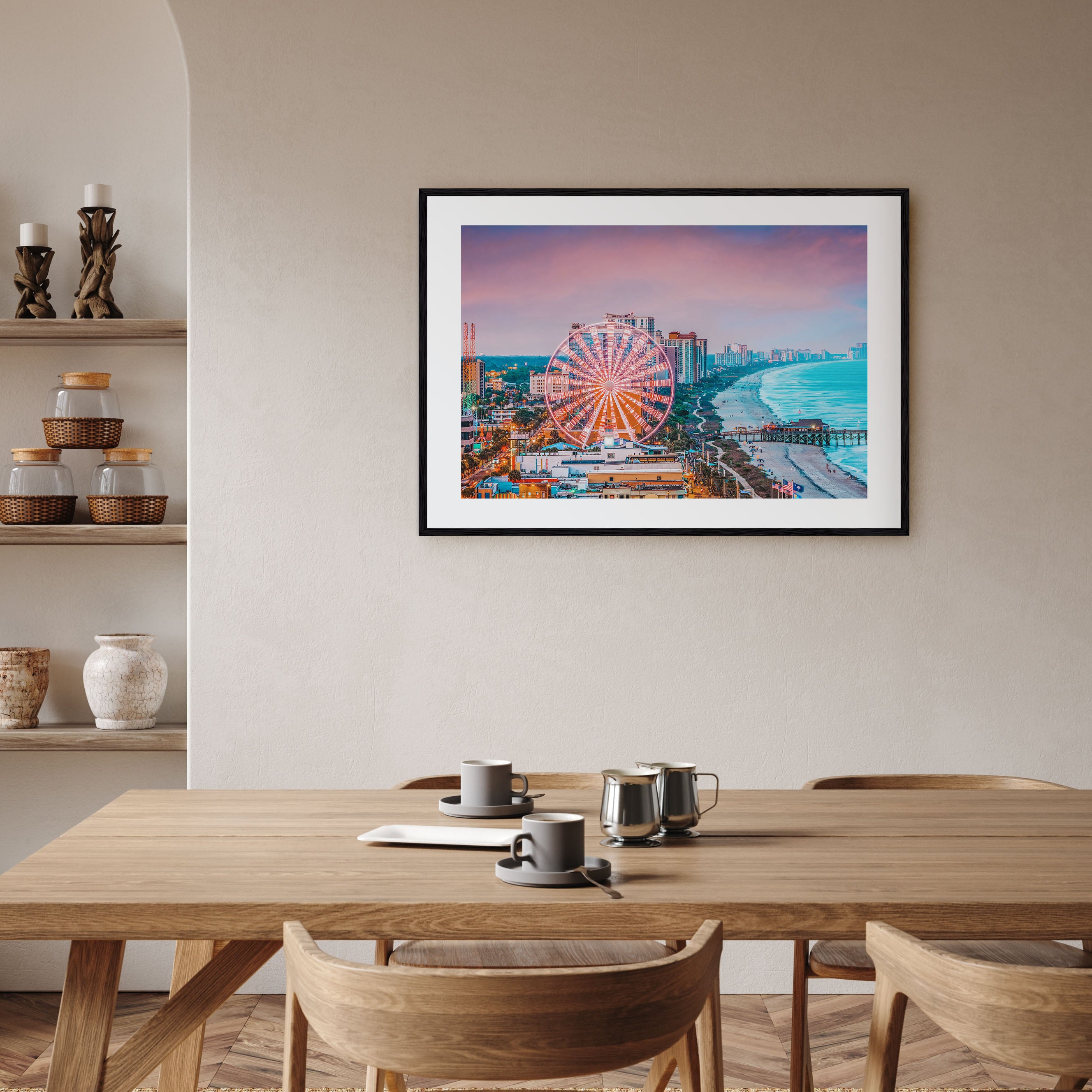 South Carolina Landscape Color Poster