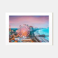 South Carolina Landscape Color Poster