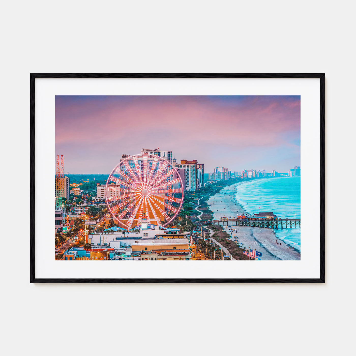 South Carolina Landscape Color Poster