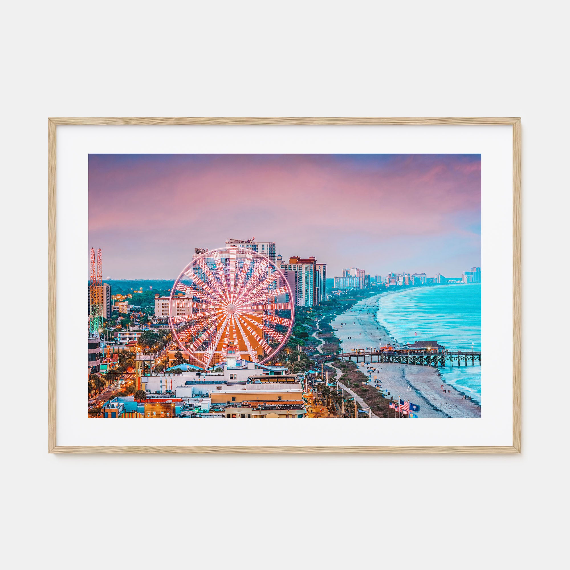 South Carolina Landscape Color Poster