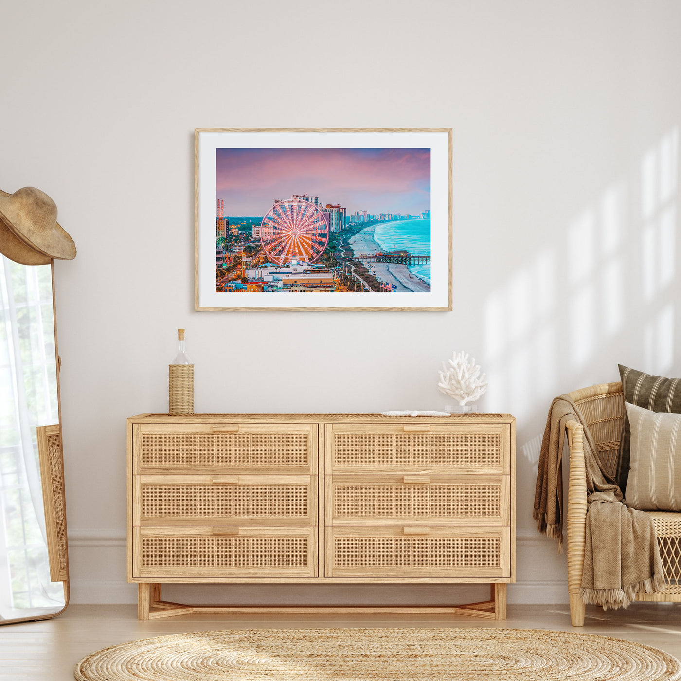 South Carolina Landscape Color Poster