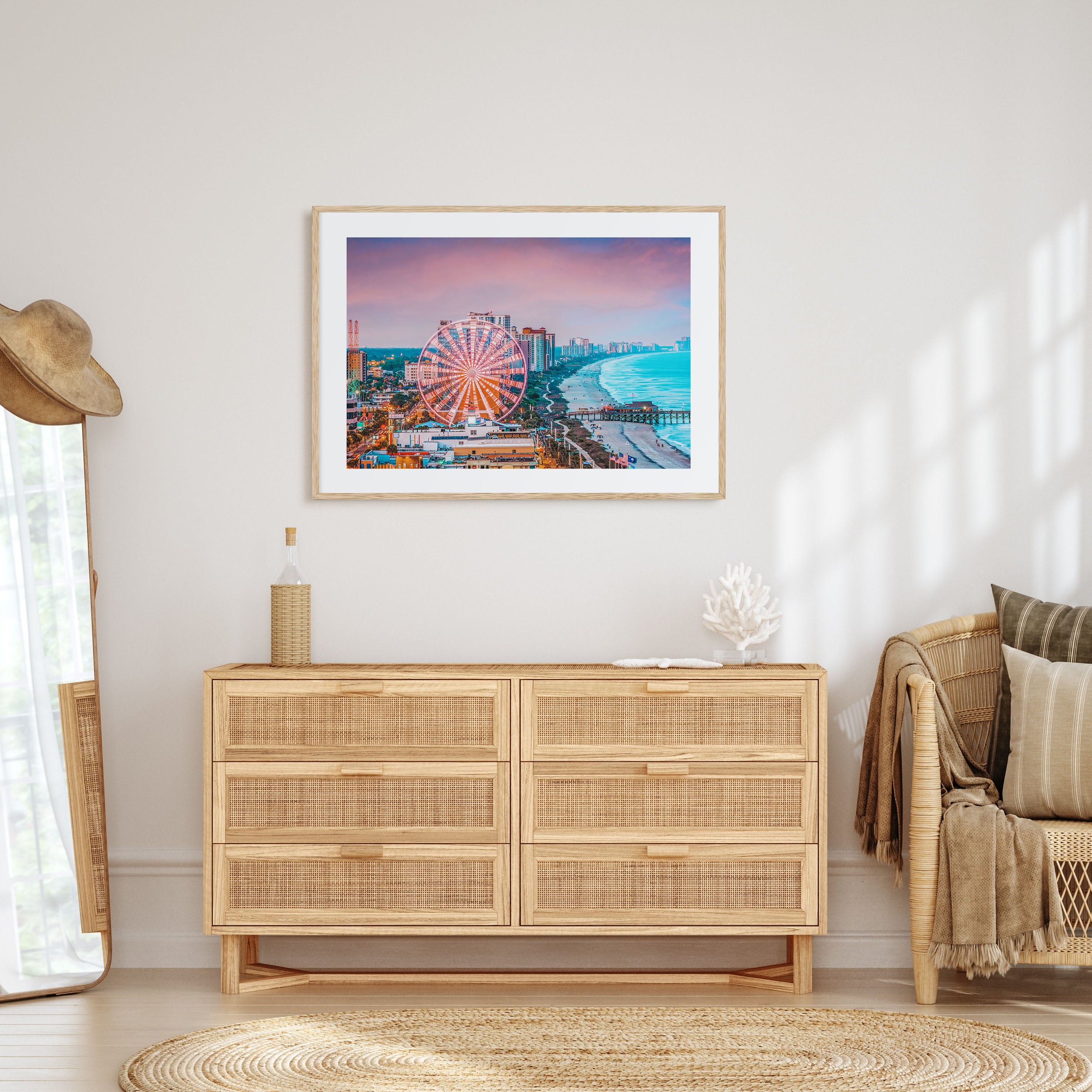 South Carolina Landscape Color Poster
