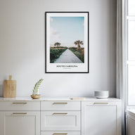 South Carolina Portrait Color No 1 Poster