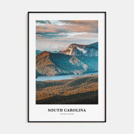 South Carolina Portrait Color No 3 Poster