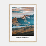 South Carolina Portrait Color No 3 Poster