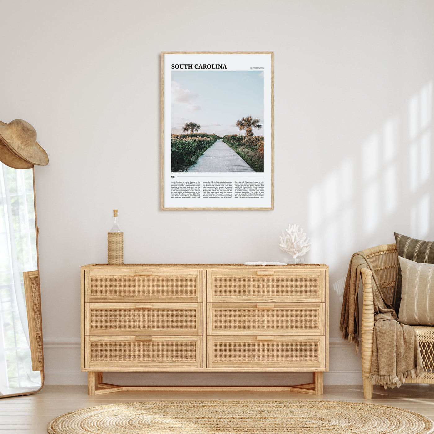 South Carolina Travel Color No 1 Poster