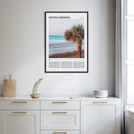 South Carolina Travel Color No 2 Poster