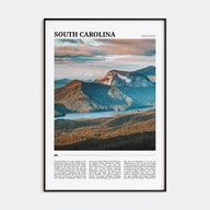 South Carolina Travel Color No 3 Poster