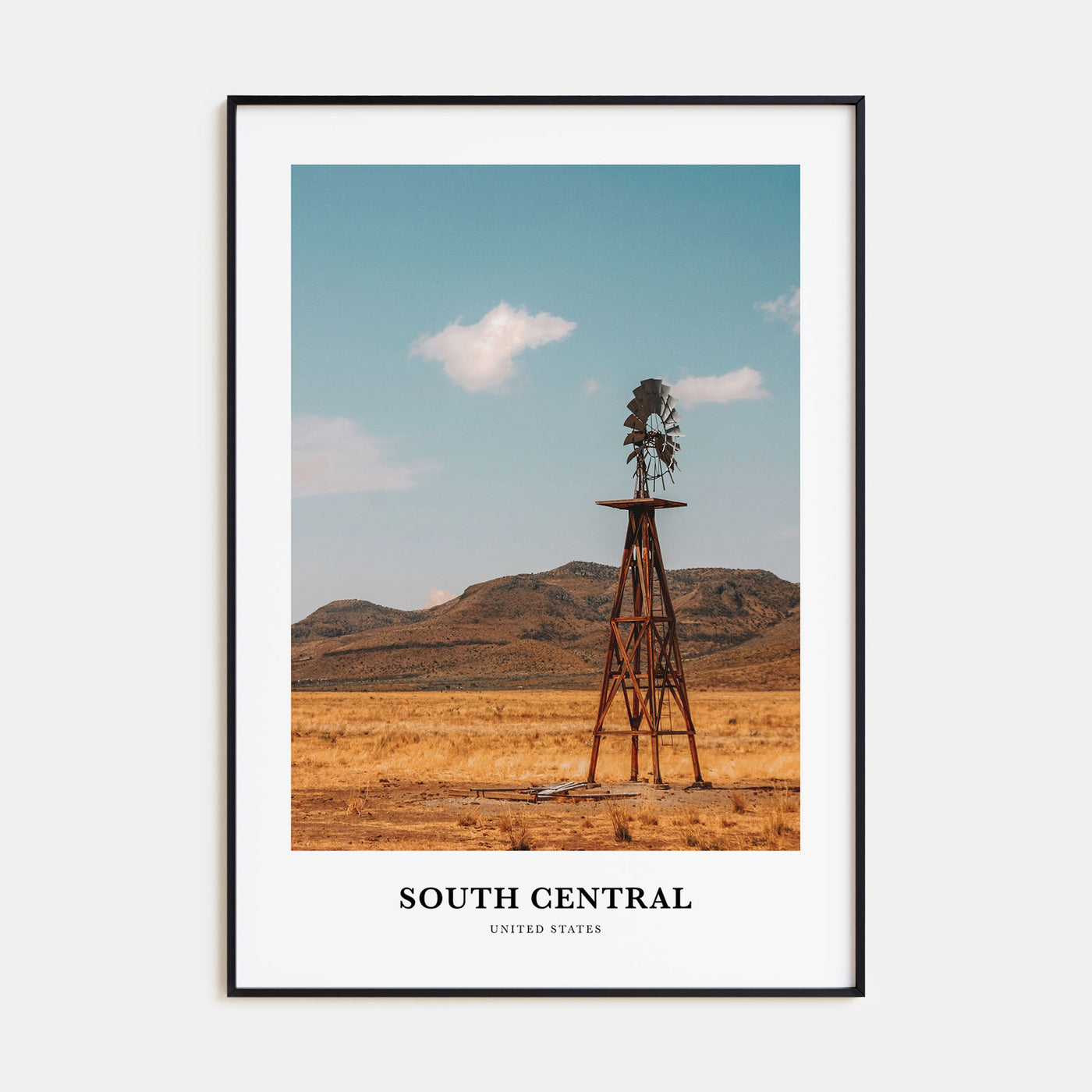 South Central Portrait Color Poster