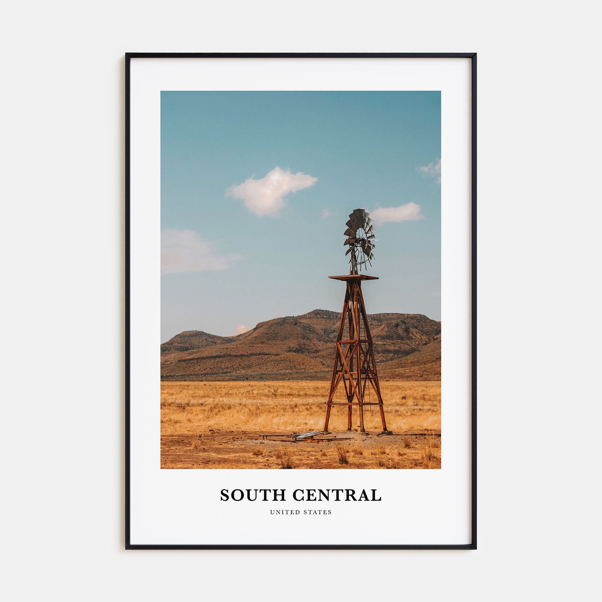 South Central Portrait Color Poster