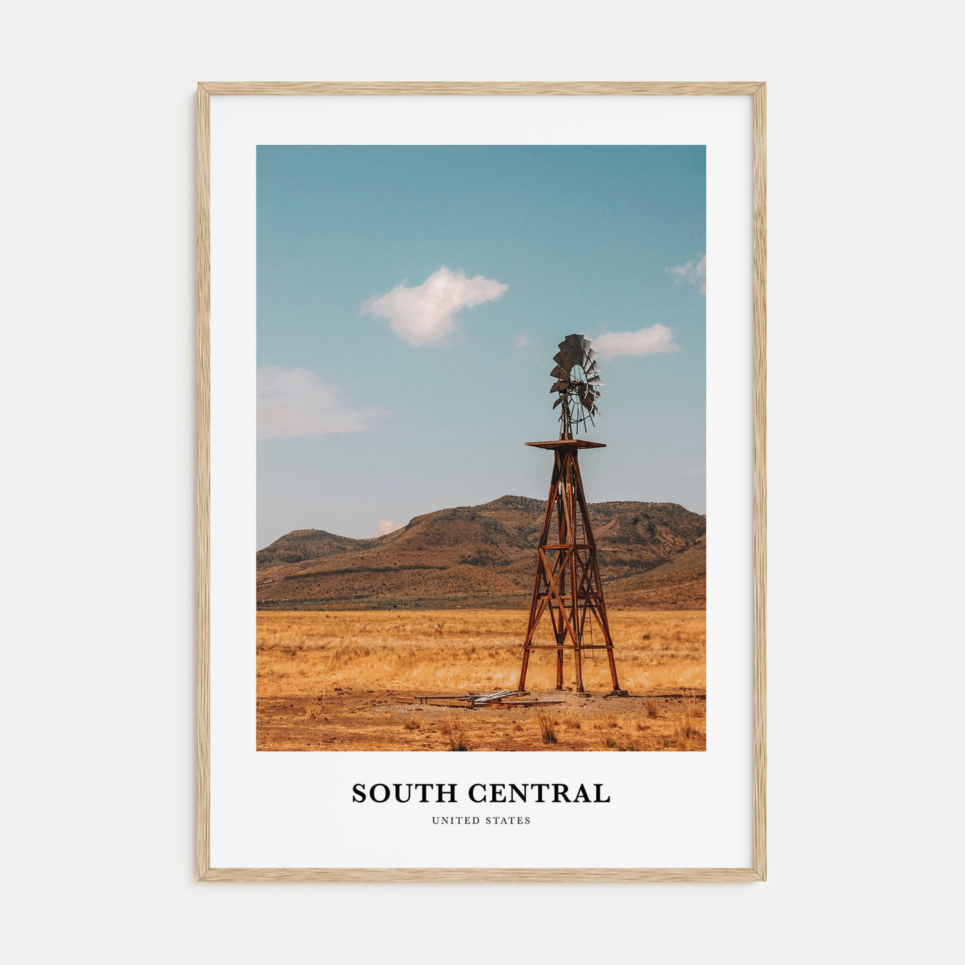 South Central Portrait Color Poster