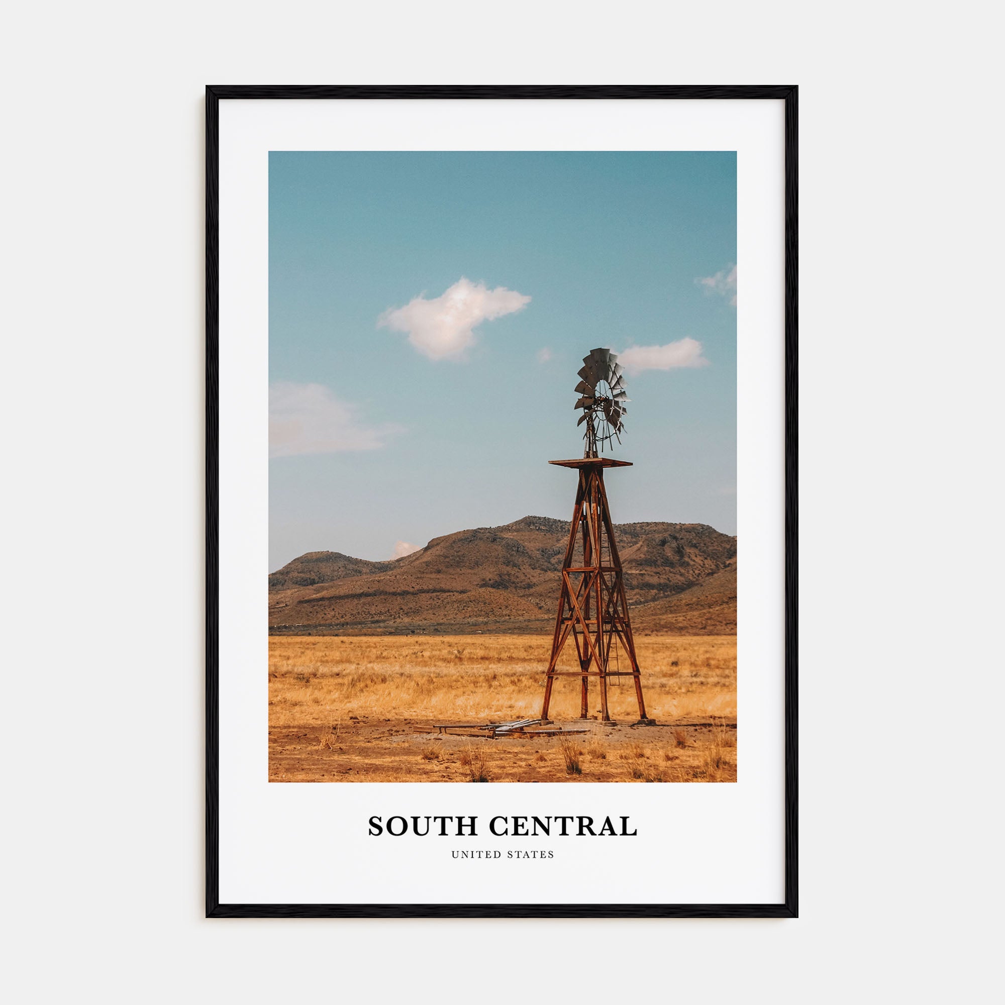 South Central Portrait Color Poster